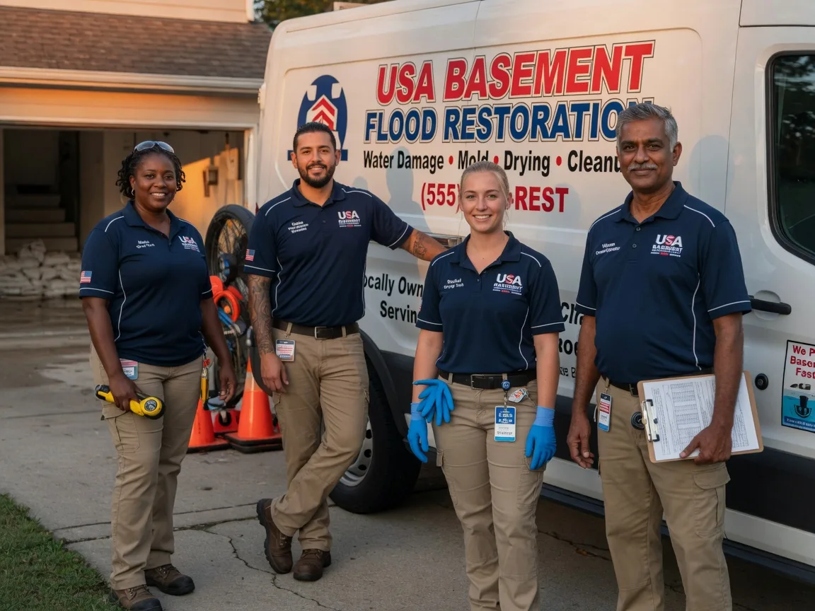 Basement Flood Cleanup company in Prichard, WV