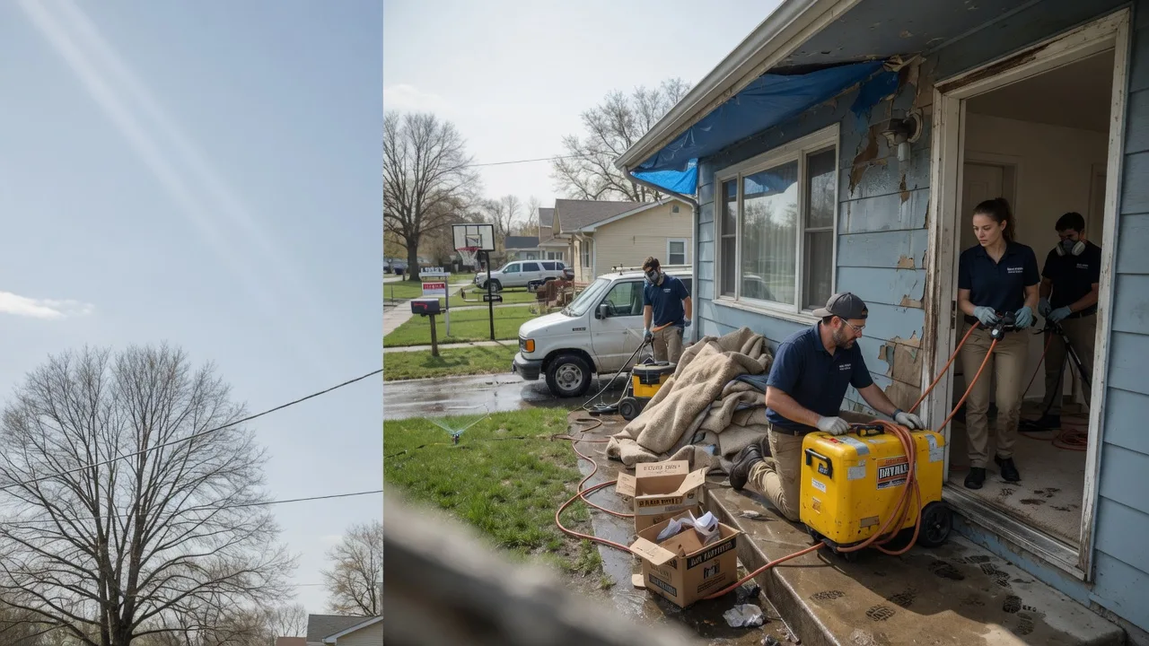 Basement Flood Cleanup in Prichard, WV near me